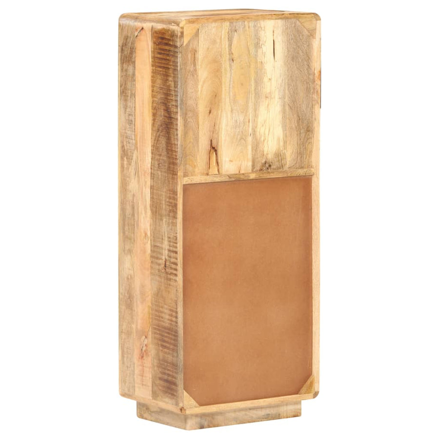 Hoge Kast 45X32X110 Cm Ruw mangohout