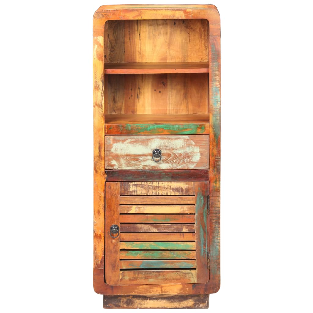 Hoge Kast 45X32X110 Cm Massief Gerecycled Hout