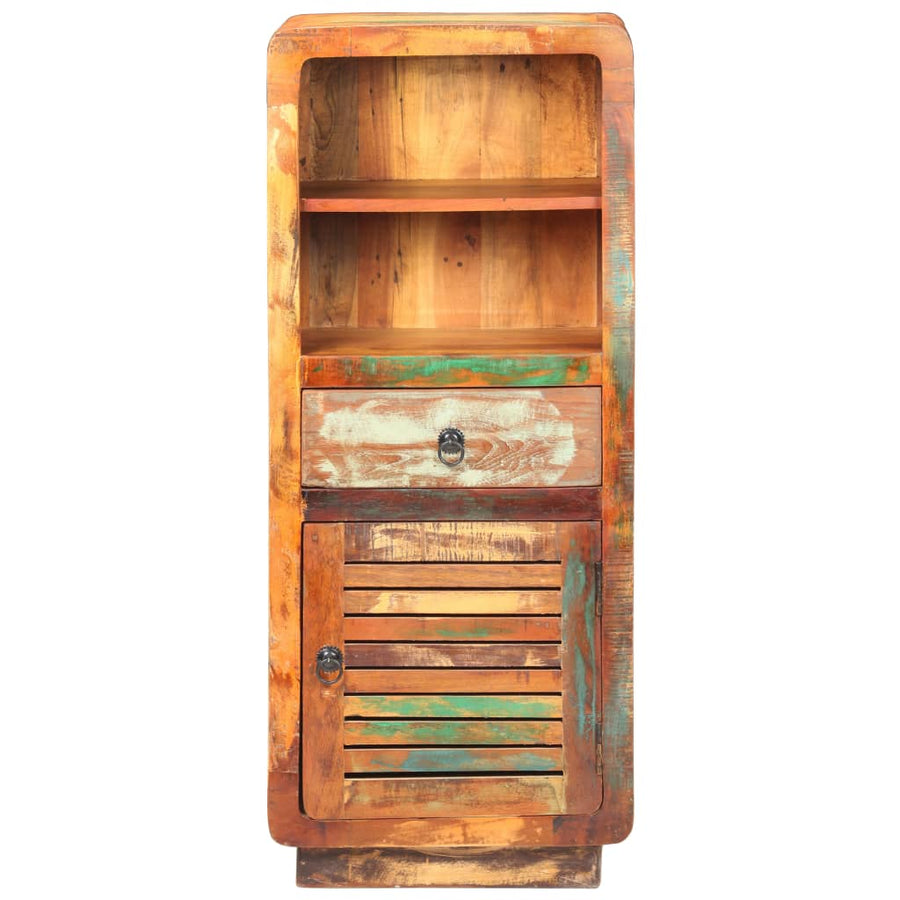 Hoge Kast 45X32X110 Cm Massief Gerecycled Hout