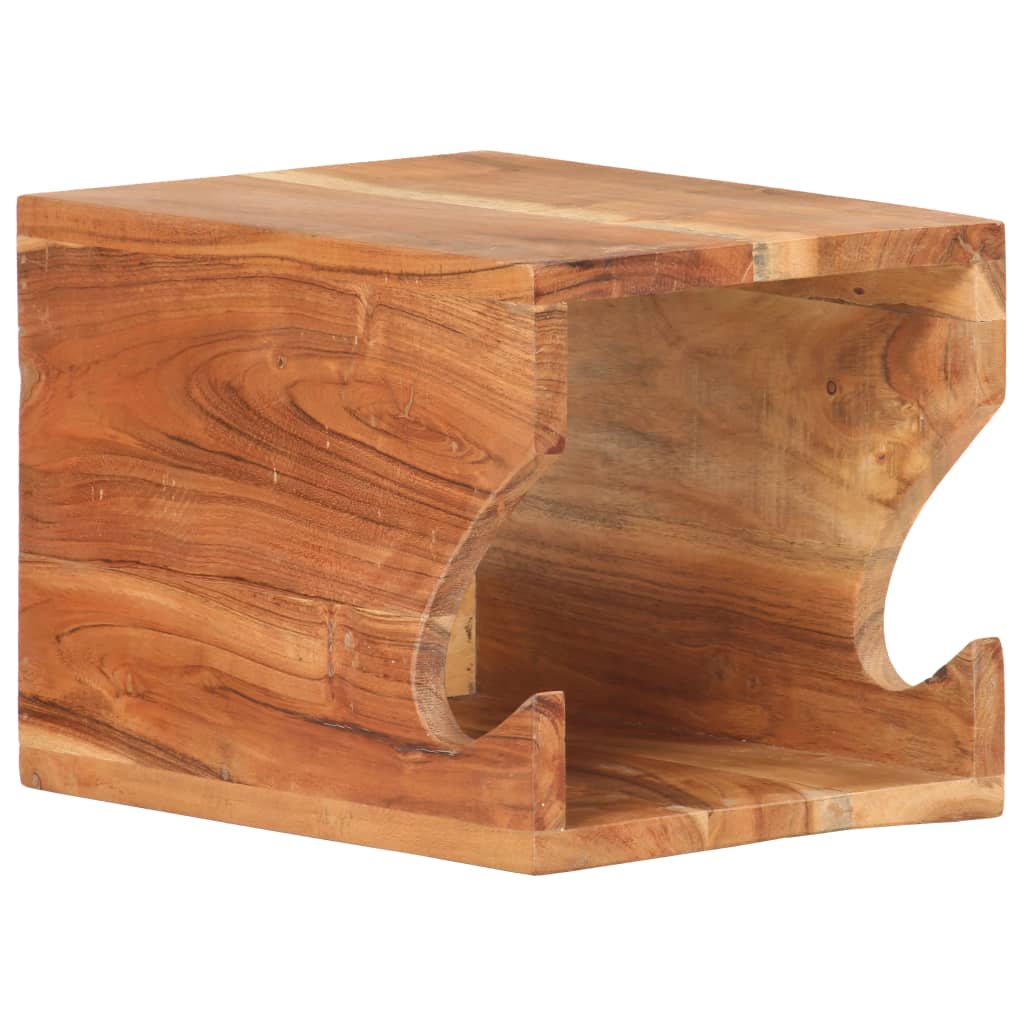 Wandfietsenrek 35X25X25 Cm Massief acaciahout