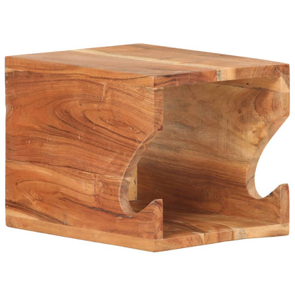 Wandfietsenrek 35X25X25 Cm Massief acaciahout