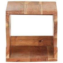 Wandfietsenrek 35X25X25 Cm Massief acaciahout