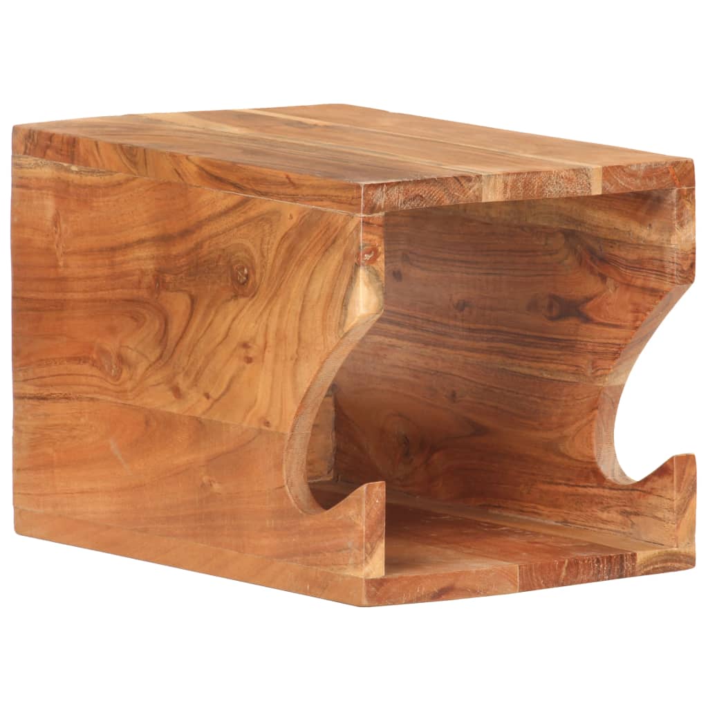Wandfietsenrek 35X25X25 Cm Massief acaciahout