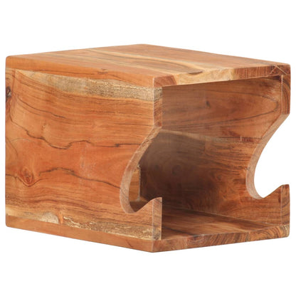 Wandfietsenrek 35X25X25 Cm Massief acaciahout