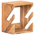 Wall skateboard holder 25x20x30 cm solid acacia wood