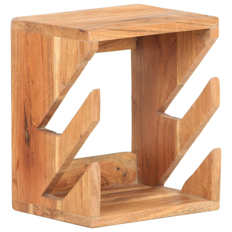 Wandskateboardhouder 25X20X30 Cm Massief acaciahout