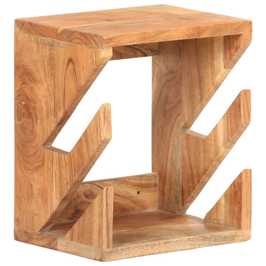 Wandskateboardhouder 25X20X30 Cm Massief acaciahout