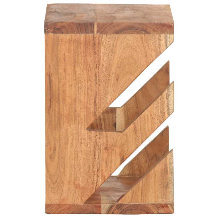 Wandskateboardhouder 25X20X30 Cm Massief acaciahout
