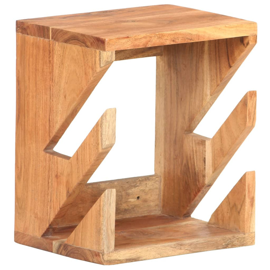Wandskateboardhouder 25X20X30 Cm Massief acaciahout
