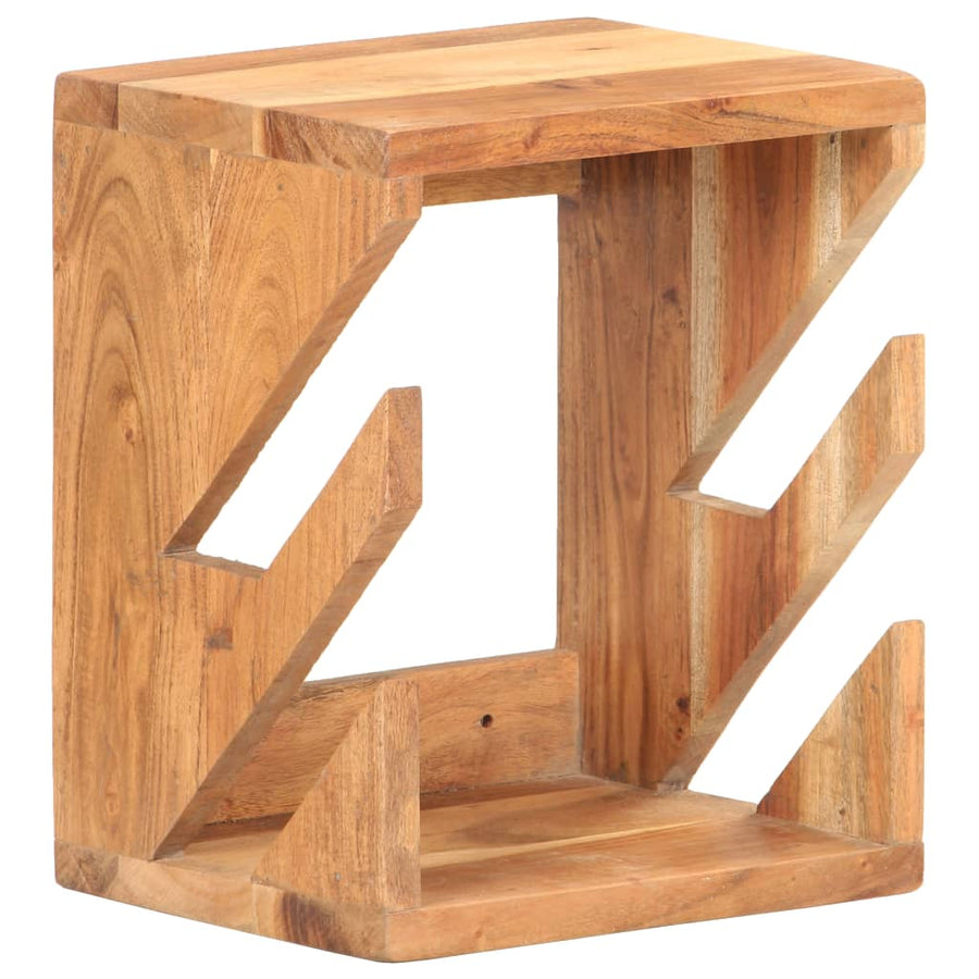Wandskateboardhouder 25X20X30 Cm Massief acaciahout
