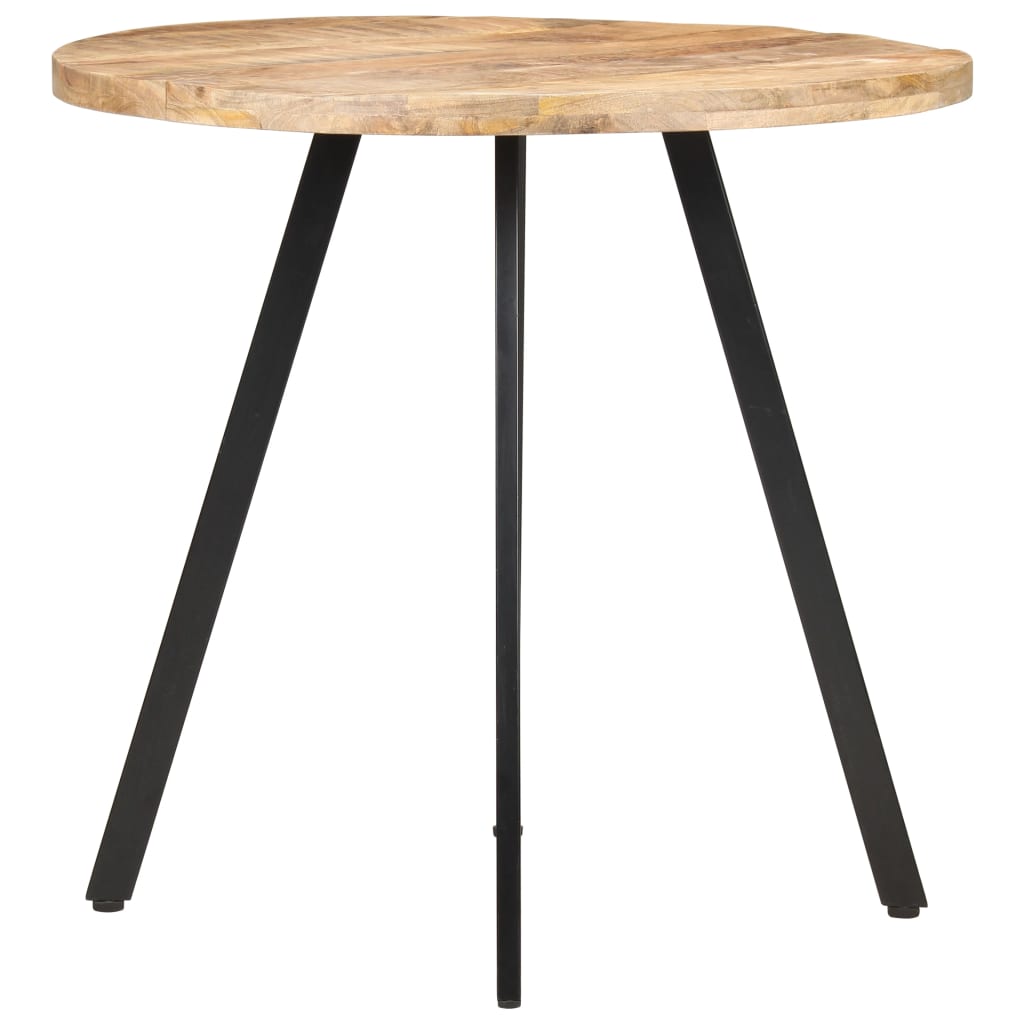 Eettafel 80 Cm Ruw Mangohout