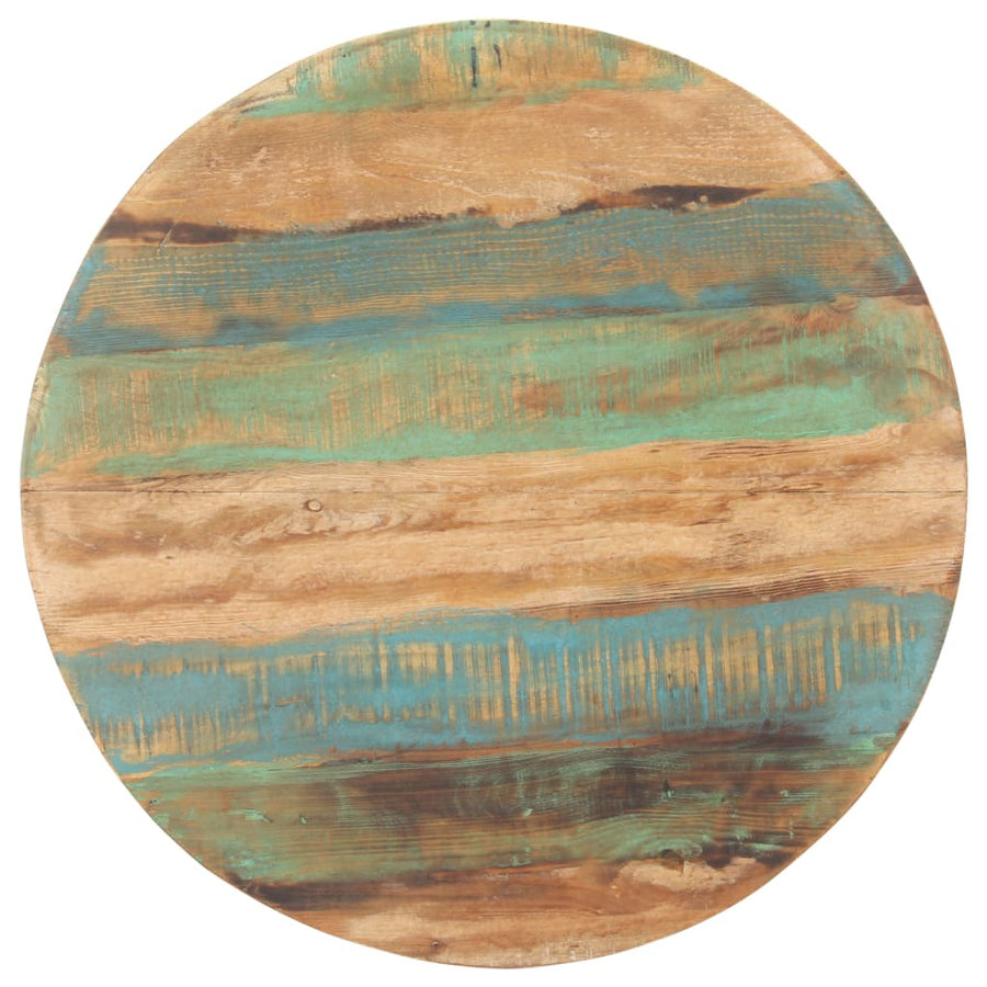Eettafel 80 Cm Massief Gerecycled Hout