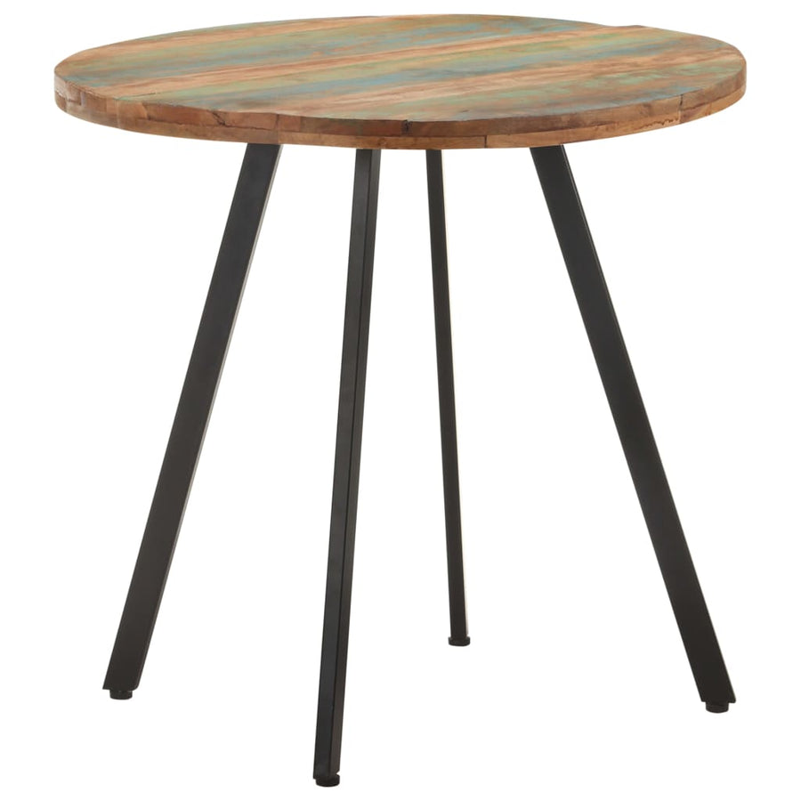 Eettafel 80 Cm Massief Gerecycled Hout