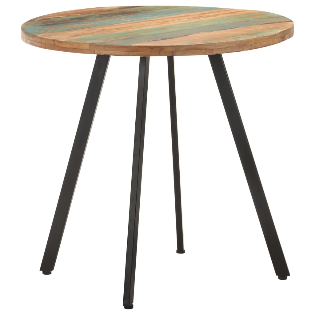 Eettafel 80 Cm Massief Gerecycled Hout