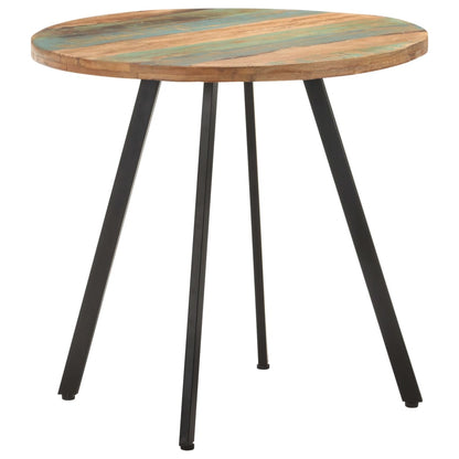 Eettafel 80 Cm Massief Gerecycled Hout