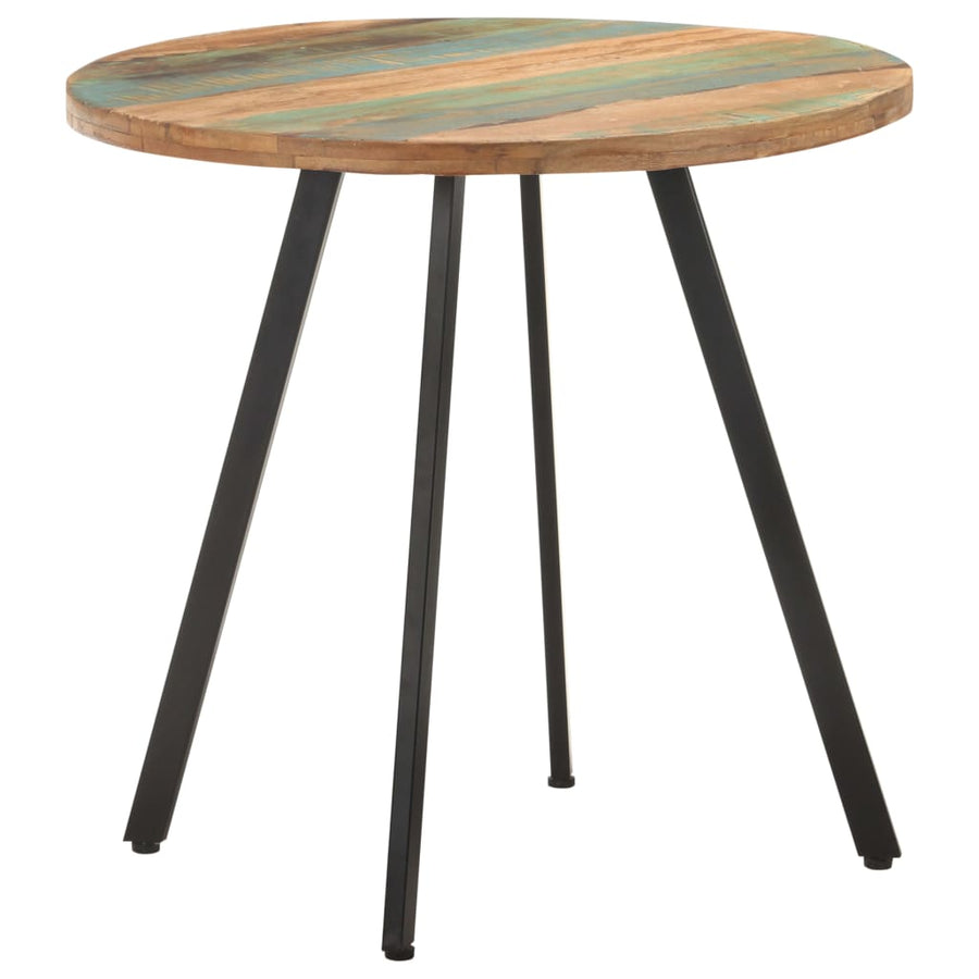Eettafel 80 Cm Massief Gerecycled Hout