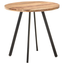 Eettafel 80 cm Massief acaciahout