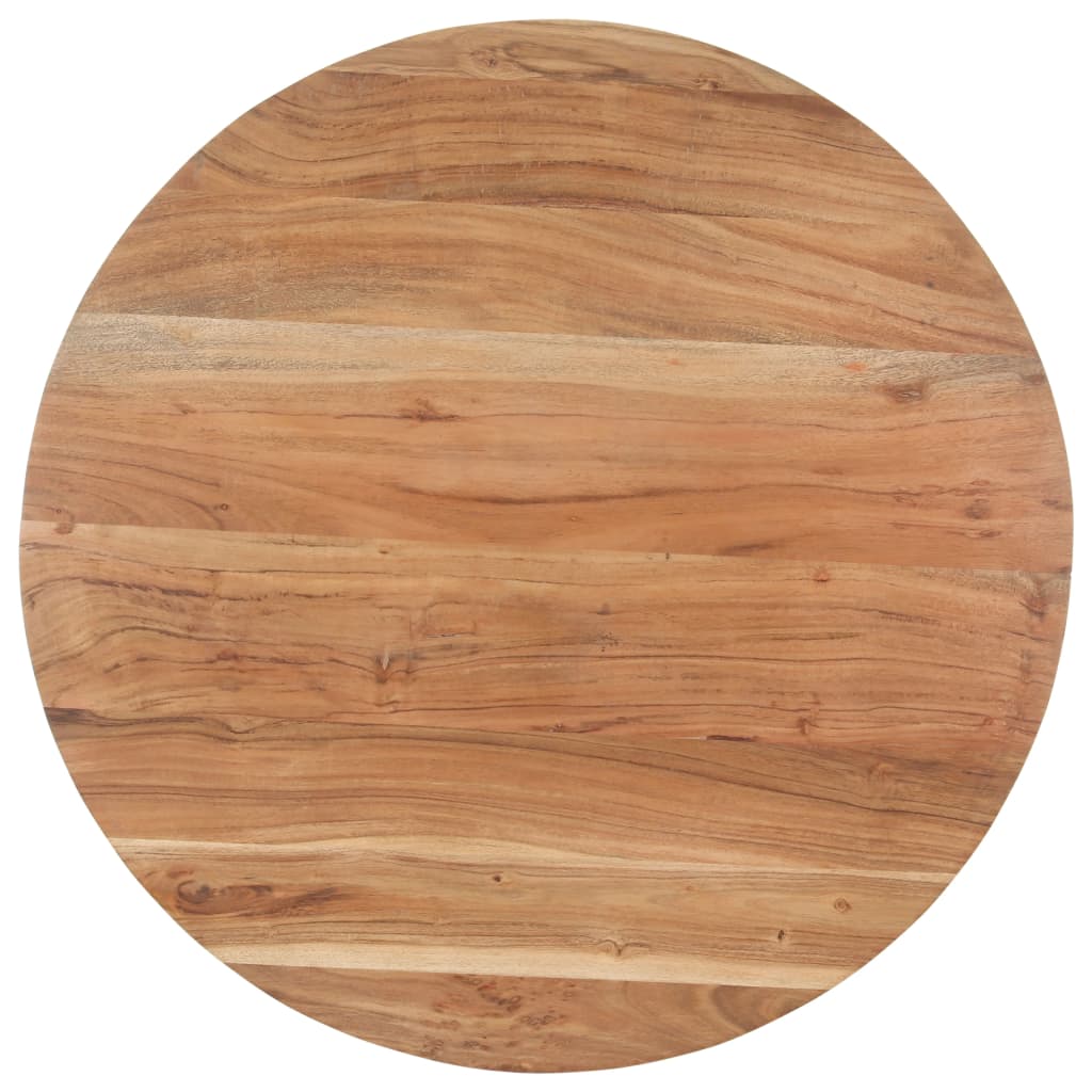 Eettafel 80 cm Massief acaciahout
