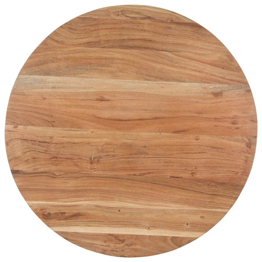 Eettafel 80 cm Massief acaciahout