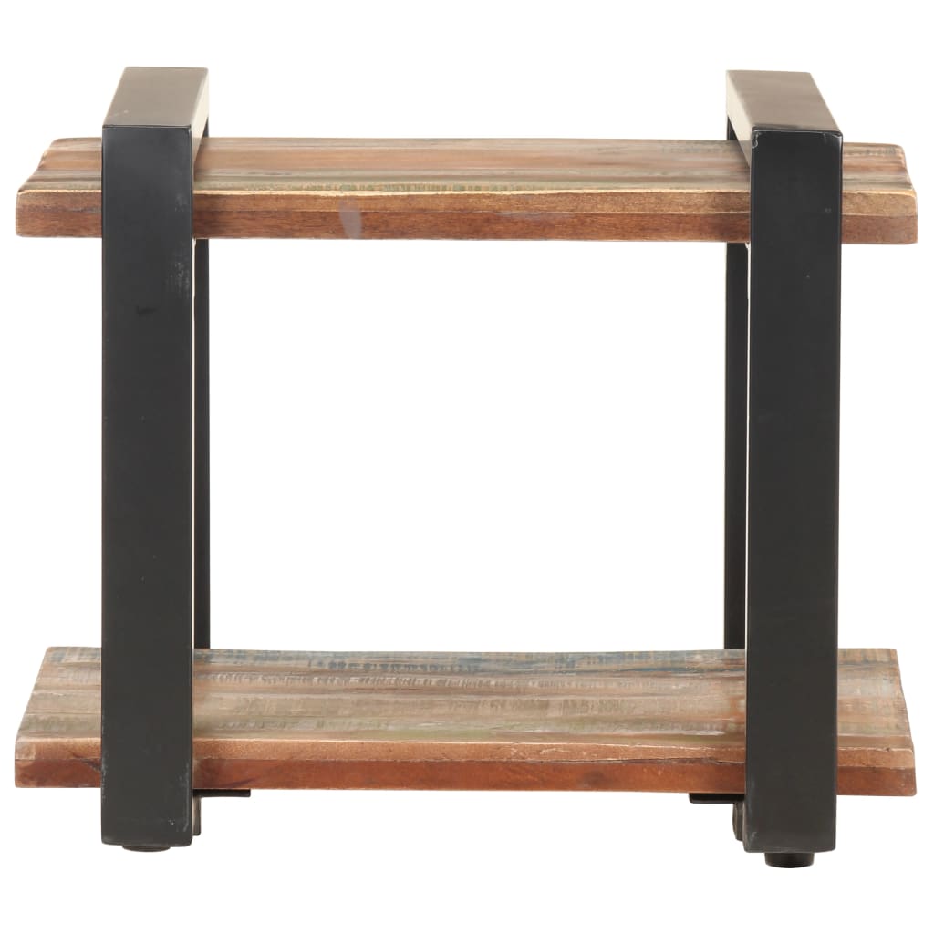 Nachtkastje 50X40X40 Cm massief gerecycled hout