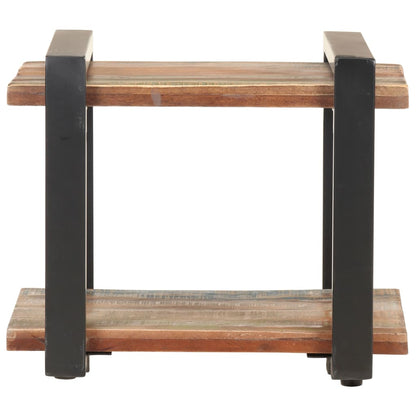 Nachtkastje 50X40X40 Cm massief gerecycled hout