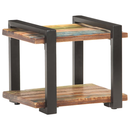 Nachtkastje 50X40X40 Cm massief gerecycled hout