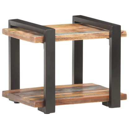 Nachtkastje 50X40X40 Cm massief gerecycled hout