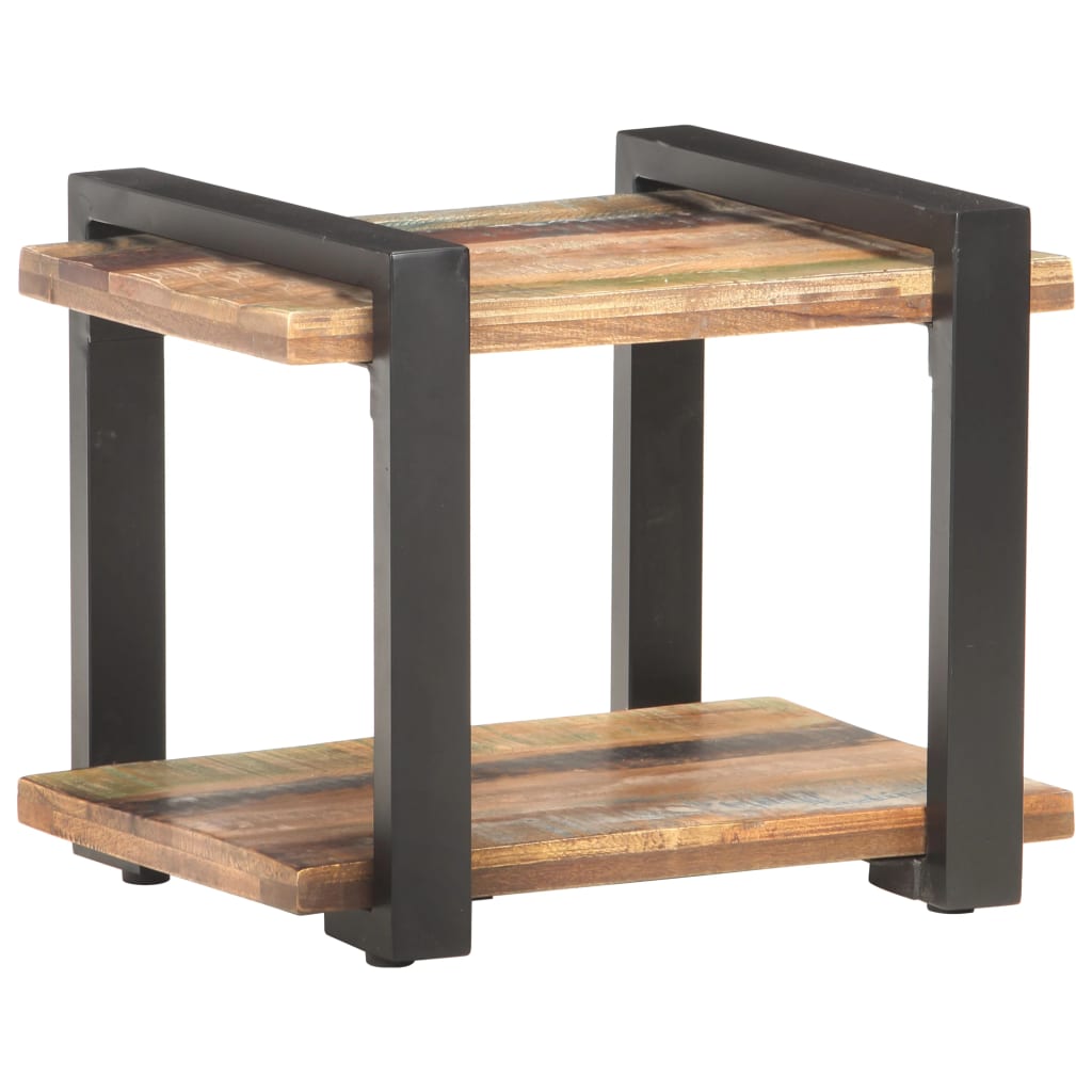 Nachtkastje 50X40X40 Cm massief gerecycled hout