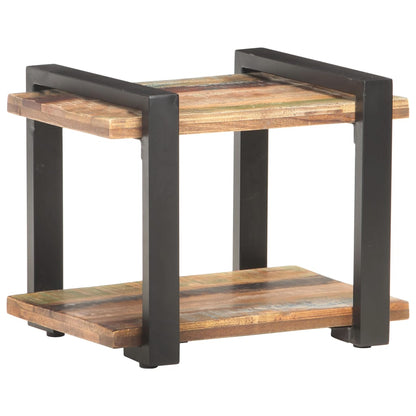 Nachtkastje 50X40X40 Cm massief gerecycled hout