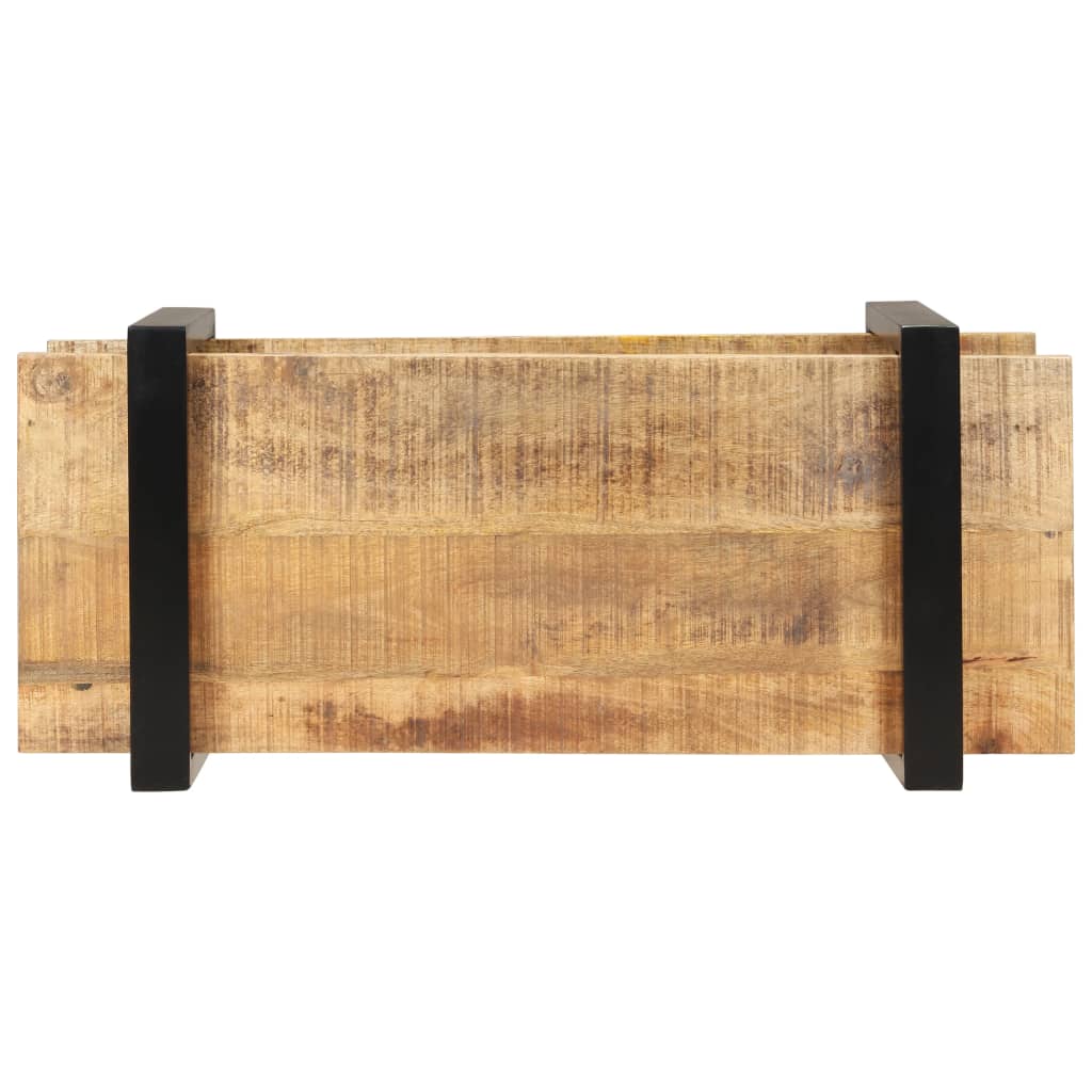 Tv-Meubel 90 x 40 x 40 cm Ruw mangohout