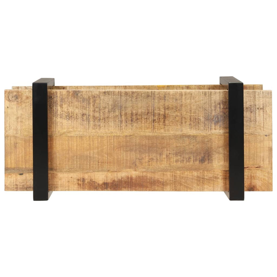 Tv-Meubel 90 x 40 x 40 cm Ruw mangohout