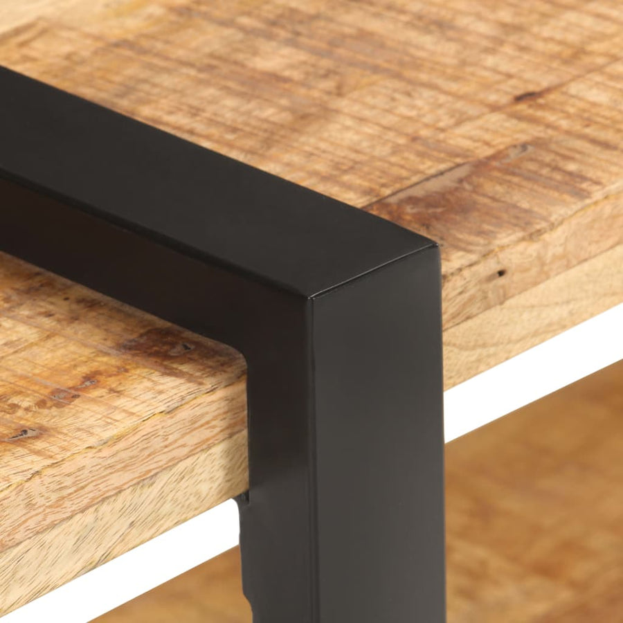 Tv-Meubel 90 x 40 x 40 cm Ruw mangohout