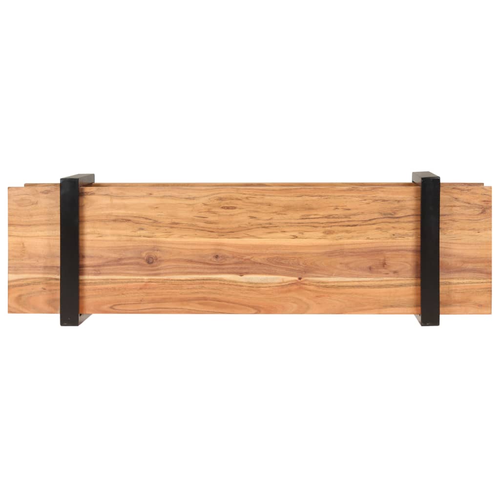 Tv-Meubel 130 x 40 x 40 cm Massief acaciahout
