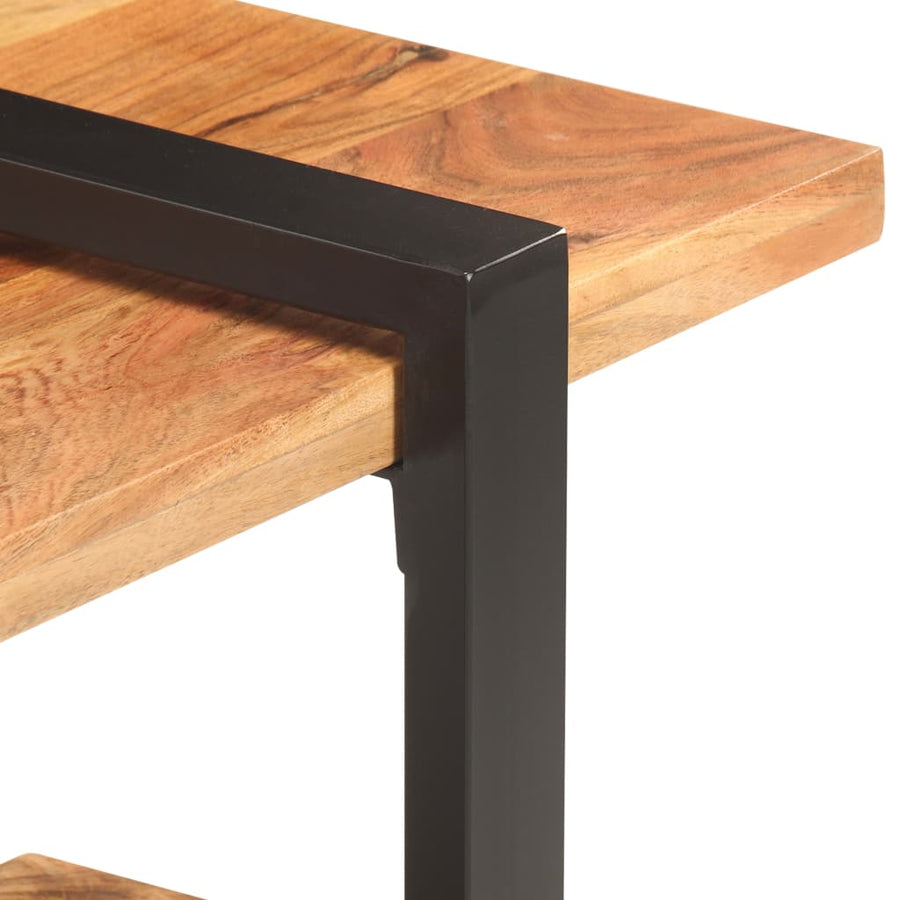 Tv-Meubel 130 x 40 x 40 cm Massief acaciahout
