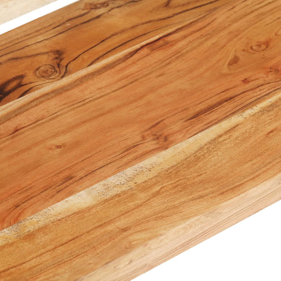 Tv-Meubel 130 x 40 x 40 cm Massief acaciahout