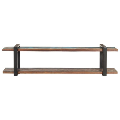 Tv-Meubel 160 x 40 x 40 cm massief gerecycled hout