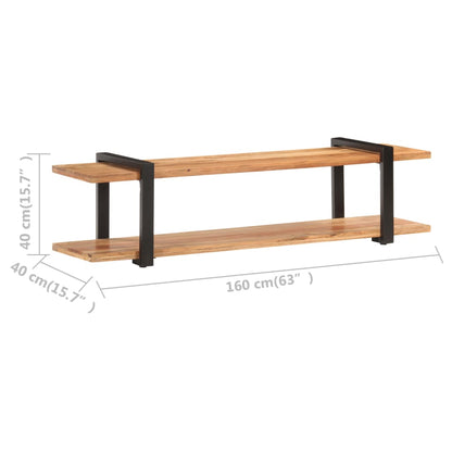 Tv-Meubel 160 x 40 x 40 cm Massief acaciahout