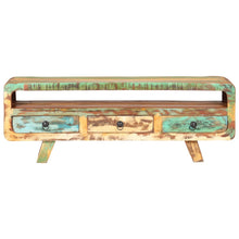 Tv-Meubel 7X30X4 Cm massief gerecycled hout