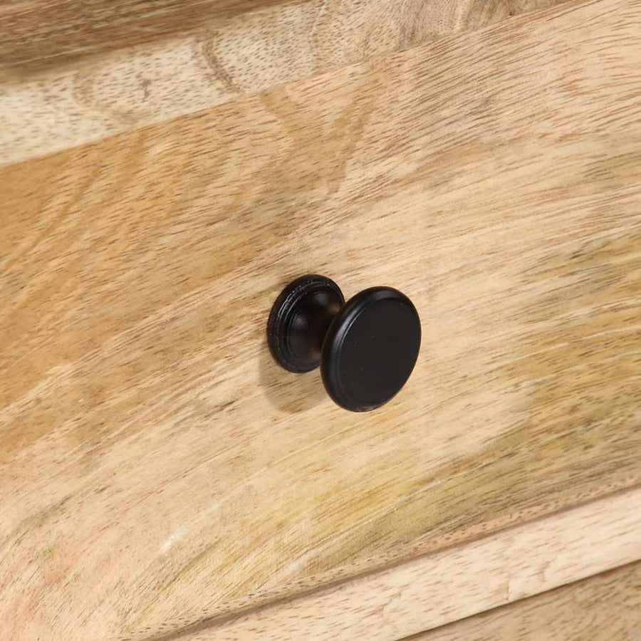 Tv-Meubel 140X30X50 Cm Massief Mangohout