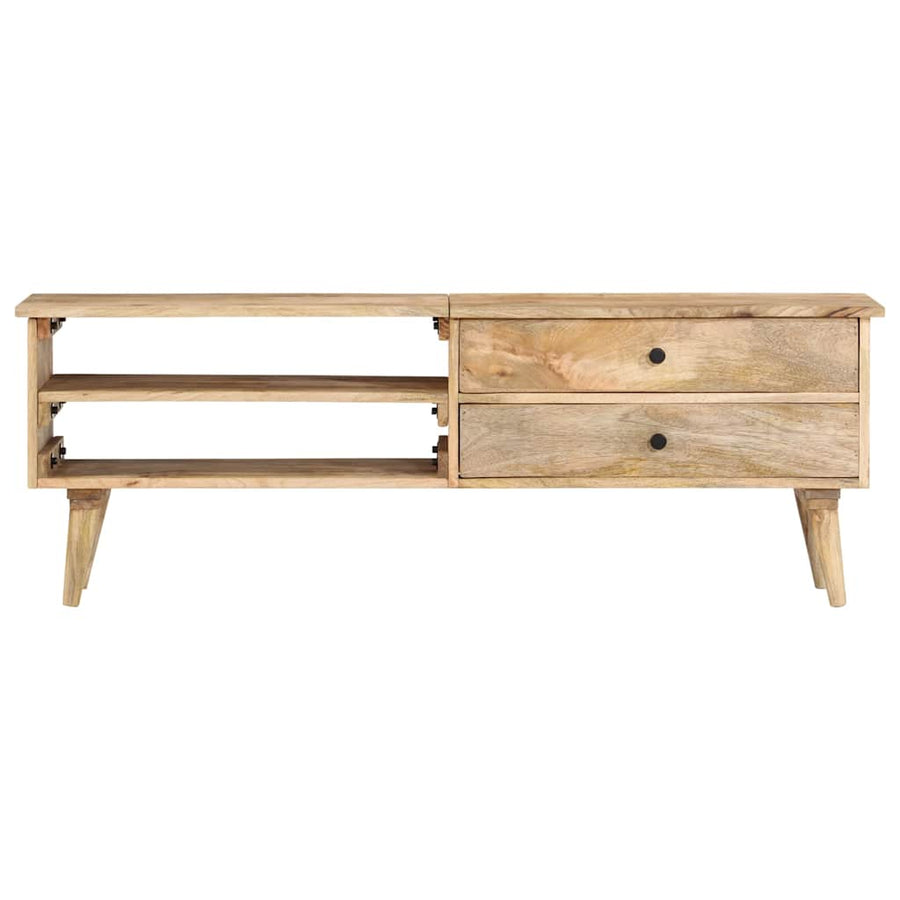 Tv-Meubel 140X30X50 Cm Massief Mangohout