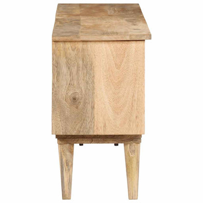 Tv-Meubel 140X30X50 Cm Massief Mangohout