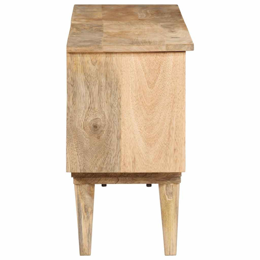 Tv-Meubel 140X30X50 Cm Massief Mangohout