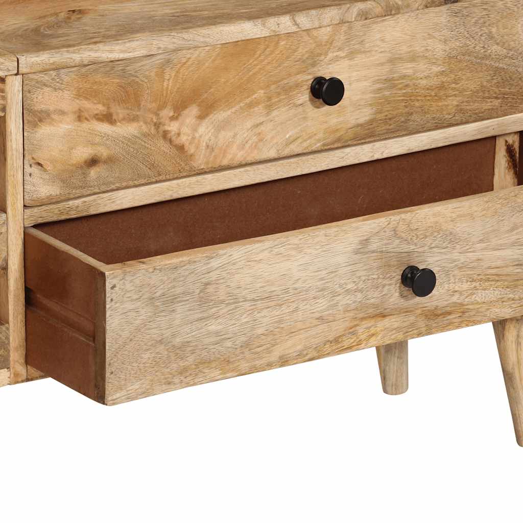 Tv-Meubel 140X30X50 Cm Massief Mangohout