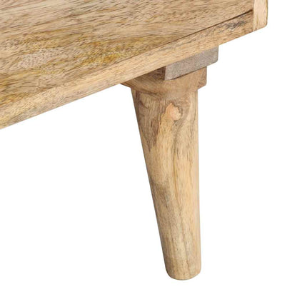 Tv-Meubel 140X30X50 Cm Massief Mangohout