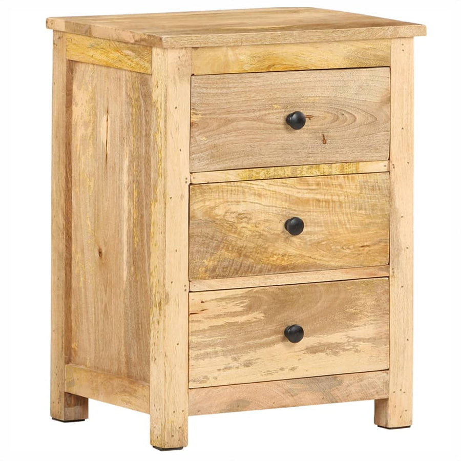 Nachtkastje 45X35X60 Cm Massief Mangohout