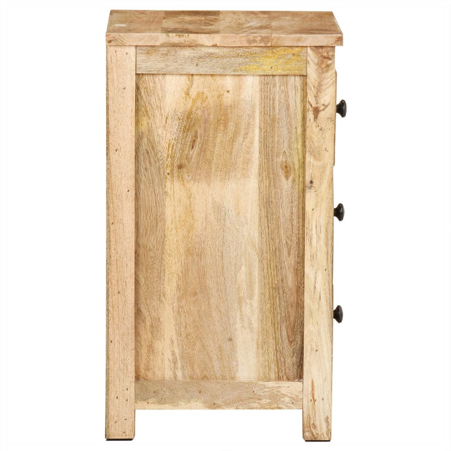 Nachtkastje 45X35X60 Cm Massief Mangohout