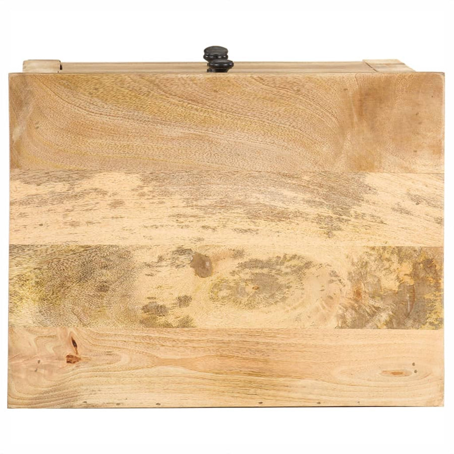 Nachtkastje 45X35X60 Cm Massief Mangohout