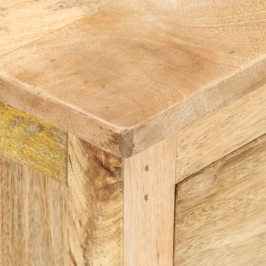 Nachtkastje 45X35X60 Cm Massief Mangohout