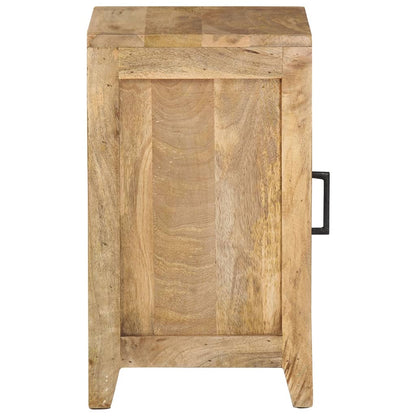 Nachtkastje 40X30X50 Cm Massief Mangohout