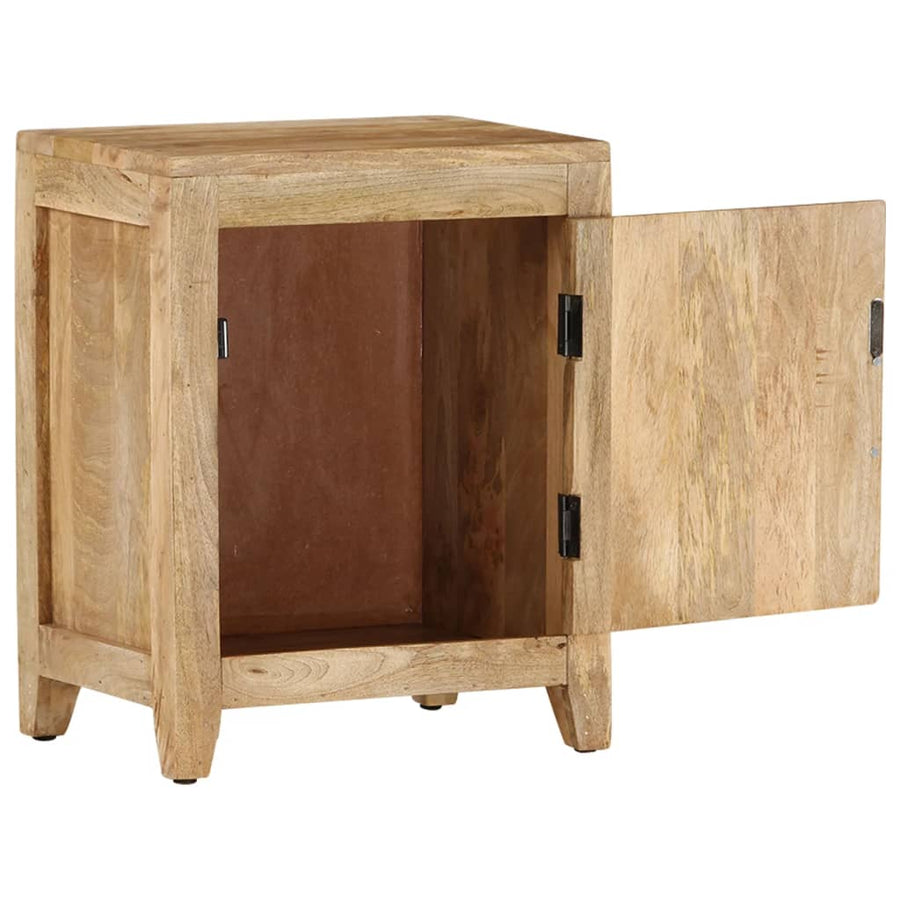 Nachtkastje 40X30X50 Cm Massief Mangohout